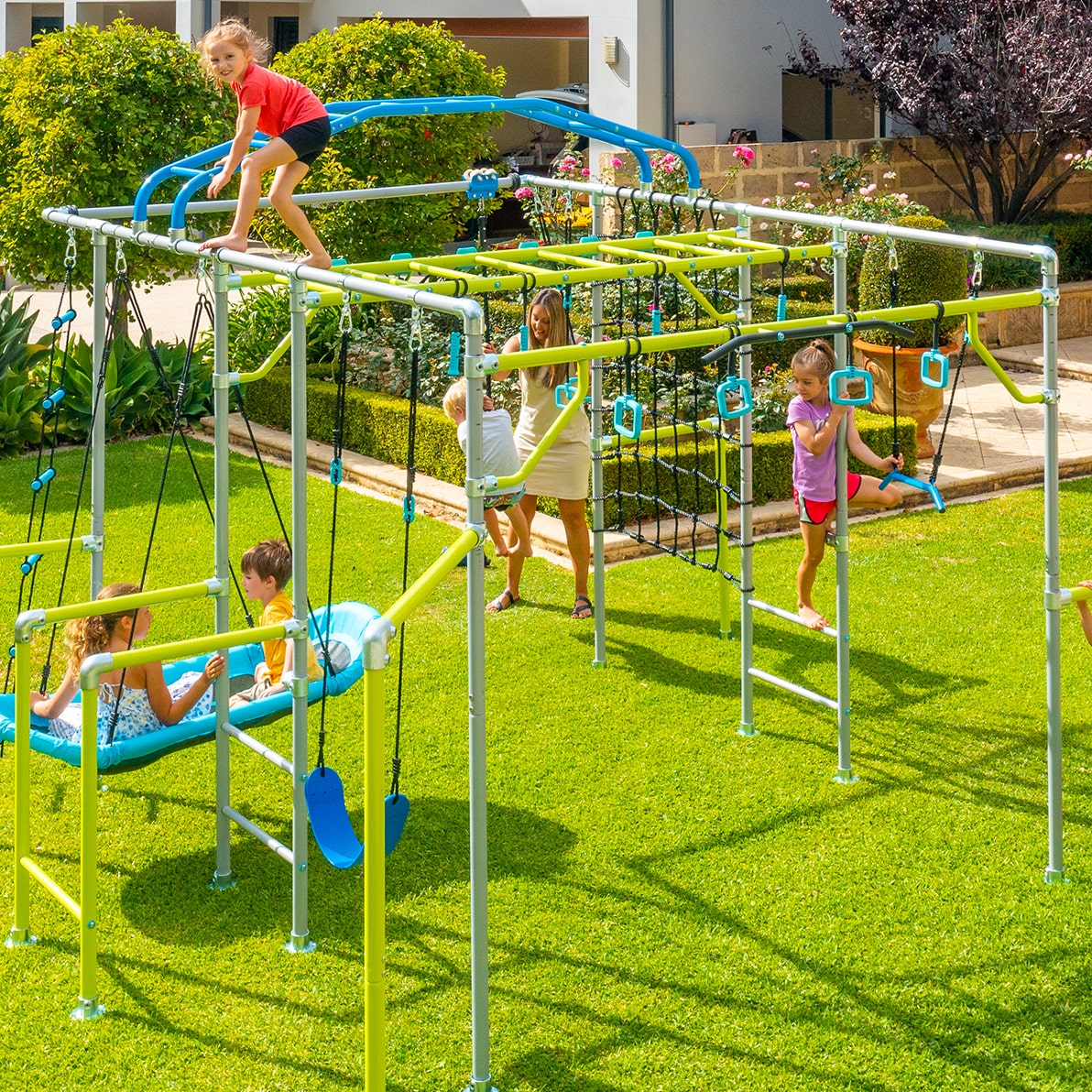 Kids building strength and confidence