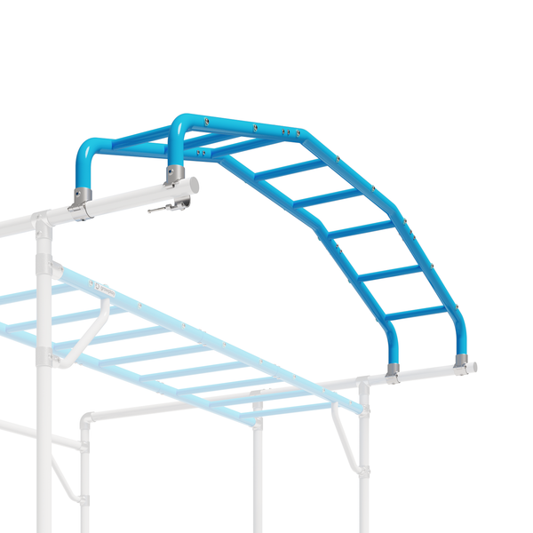 Prime 8 MonkeyFingeR Design (7075) Bグレード Monkey Bridge for Monkey Bars | Monkey Bar Accessories - Growplay