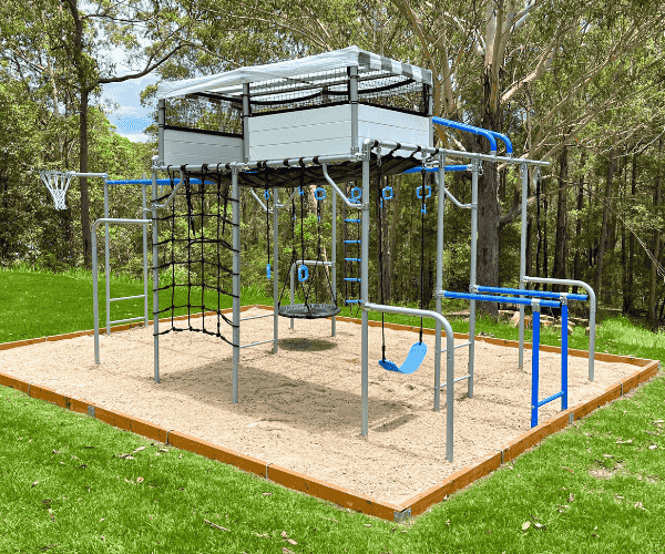 Outdoor playhouse add-on for Growplay climbing frames UK