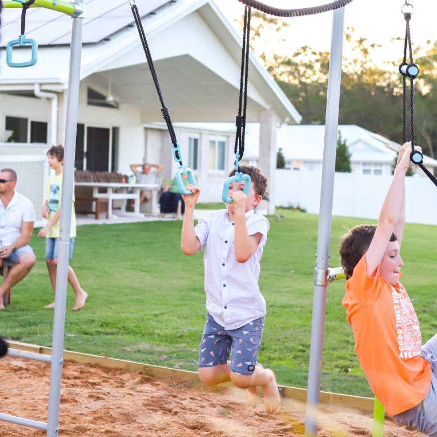 Adjustable Gymnast Rings for Climbing Frames Climbing Frame