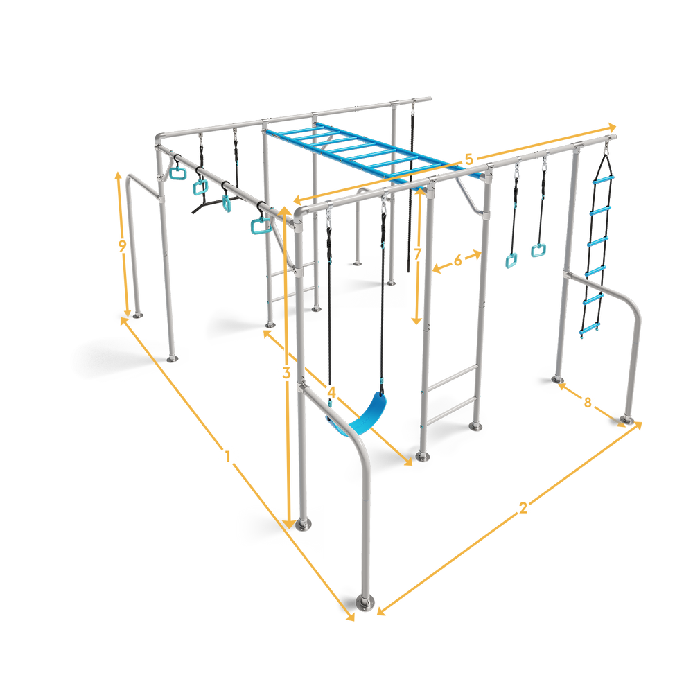 XL NINJA PRO base frame dimensions
