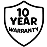 10-Year Frame Warranty